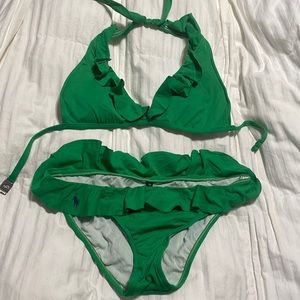 Green bikini